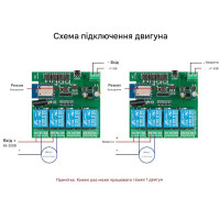 4-х канальный WIFI+Радио 433 МГц выключатель-реле (сухой контакт) на 5/7-32 Вольт или 5/85 -265 Вольт приложение Tuya или SmartLife от Qiachip