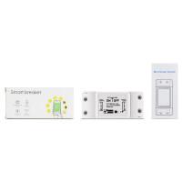 Мини четырехканальный мини WiFi+Радио 433МГц выключатель-реле с локальным управлением для Tuya (SmartLife) от Qiachip