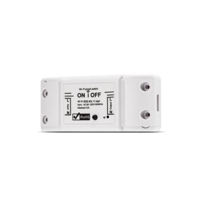 Міні WiFi+Радіо 433 МГц вимикач-реле  з локальним керуванням для Tuya (SmartLife)