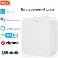 Пристрій домашньої автоматизації міст WIFI Tuya (SmartLife) + Zigbee + Bluetooth до 128-ти пристроїв від SONOFF за 725грн (код товару: ZIGBEETUYA )