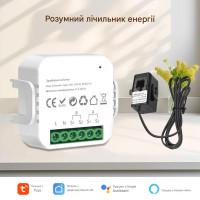 WiFi устройство учета потребляемой энергии, счетчик до 80 Ампер для Tuya (SmartLife) от Qiachip