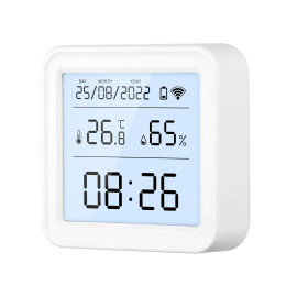 Zigbee датчик температури і вологості з РК-дисплеєм та підсвічуванням 
