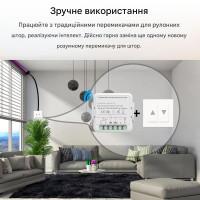 WiFi устройство управления двигателя штор (штор, ролет) с пультом 433МГц для Tuya от Qiachip