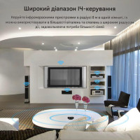 WiFi Инфракрасный (ИК) пульт управления бытовых приборов с датчиком температуры и влажности и поддержкой 433/315 МГц для приложения Tuya (SmartLife) от Qiachip