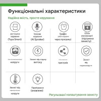 1-но фазний WiFi електролічильник з кольоровим LCD дисплеєм та підсвіткою до 63 А Tuya (Smart Life) з фунцкціями захисту від CHLIUYI за 905грн (код товару: LY-C63A )