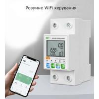 1-но фазний WiFi електролічильник з LCD дисплеєм та підсвіткою до 63 А Tuya (Smart Life) з фунцкціями захисту від CHILUI за 825грн (код товару: LY-G63A )