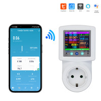 WiFi Умная розетка до 16A с функцией защиты: Ватметр, реле напряжения и циклический таймер (Tuya Smart/Smartlife) WiFi Умная розетка до 16A с функцией защиты: Ватметр, реле напряжения и циклический таймер (Tuya Smart/Smartlife)