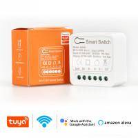 TUYA MINI проходной WiFi контроллер для 2-х выключателей Умного Дома c таймером ANDROID, iOS от SONOFF