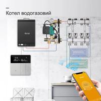 Настінний WiFi термостат на 220 вольт з LCD дисплеєм і кнопочною панеллю з підсвічуванням та зовнішнім датчиком температури на 3 метри для Tuya або SmartLife від Qiachip за 1195грн (код товару: TUYATERMO )