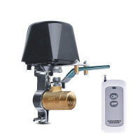 Вентильный электроклапан (электропривод) шарового крана газа, воды из WI-FI и RF433 с пультом приложение Tuya или Smart Life от CHINA Вентильный электроклапан (электропривод) шарового крана газа, воды из WI-FI и RF433 с пультом приложение Tuya или Smart Life от CHINA