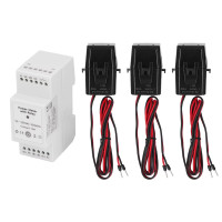 Трехфазное WiFi устройство для расчета энергии с вольтметром счетчиком и контактом контроля до 200A 300A или 500А для Tuya (SmartLife) от Qiachip Трехфазное WiFi устройство для расчета энергии с вольтметром счетчиком и контактом контроля до 200A 300A или 500А для Tuya (SmartLife) от Qiachip