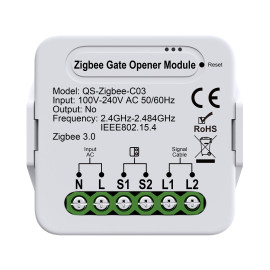 Zigbee пристрій відкривання/закривання та моніторингу стану дверей, ролет застосунок TUYA (Smart Life)