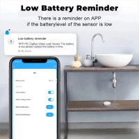 Беспроводной Zigbee датчик утечки воды от EARYKONG
